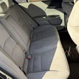Interior completely cleaned