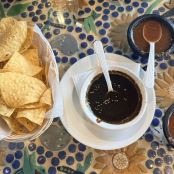 Teresa's Mosaic Cafe - Mole sauce with chips - Mexican Near Me - Tucson, Arizona Teresa's Mosaic Cafe - Mole sauce with chips - Mexican Near Me - Tucson, Arizona