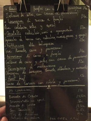 Menu photo 1 Le Cucine Mandarosso Barcelona, B Menu photo 1 Le Cucine Mandarosso Barcelona, B