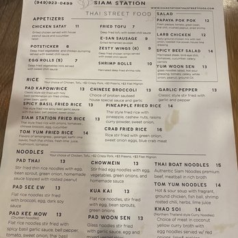 Siam Station - Thai Near Me - Irvine, California Siam Station - Thai Near Me - Irvine, California