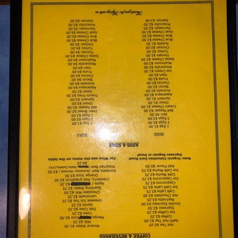 Flying With Jerome - Le Page Quatre du menu - Breakfast & Brunch Near Me - Clearwater, Florida