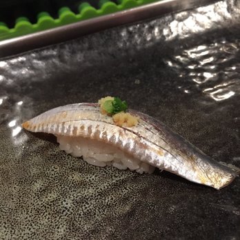 Kurisaki - Omakase Nigiri #13) Iwashi (Sardine) - Japanese Near Me - Redondo Beach, California Kurisaki - Omakase Nigiri #13) Iwashi (Sardine) - Japanese Near Me - Redondo Beach, California