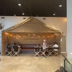 Camp Briteside - Camp themed seating