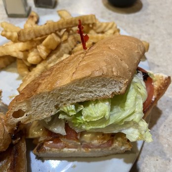 Cobian's Restaurants - Chicken Bacon Swiss Club with fries - Mexican Near Me - Cypress, California Cobian's Restaurants - Chicken Bacon Swiss Club with fries - Mexican Near Me - Cypress, California