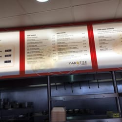 Yangtze Express - Part of menu