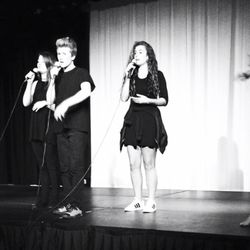 Wilmington Voice Coach - Our vocal crew Madison, Thomas, and Cara singing The Shape Of You at Dreams with the NORAK dance team.
