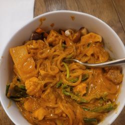 Body Cafe - DELICIOUS Thai Curry Bowl (I added tempeh for protein)