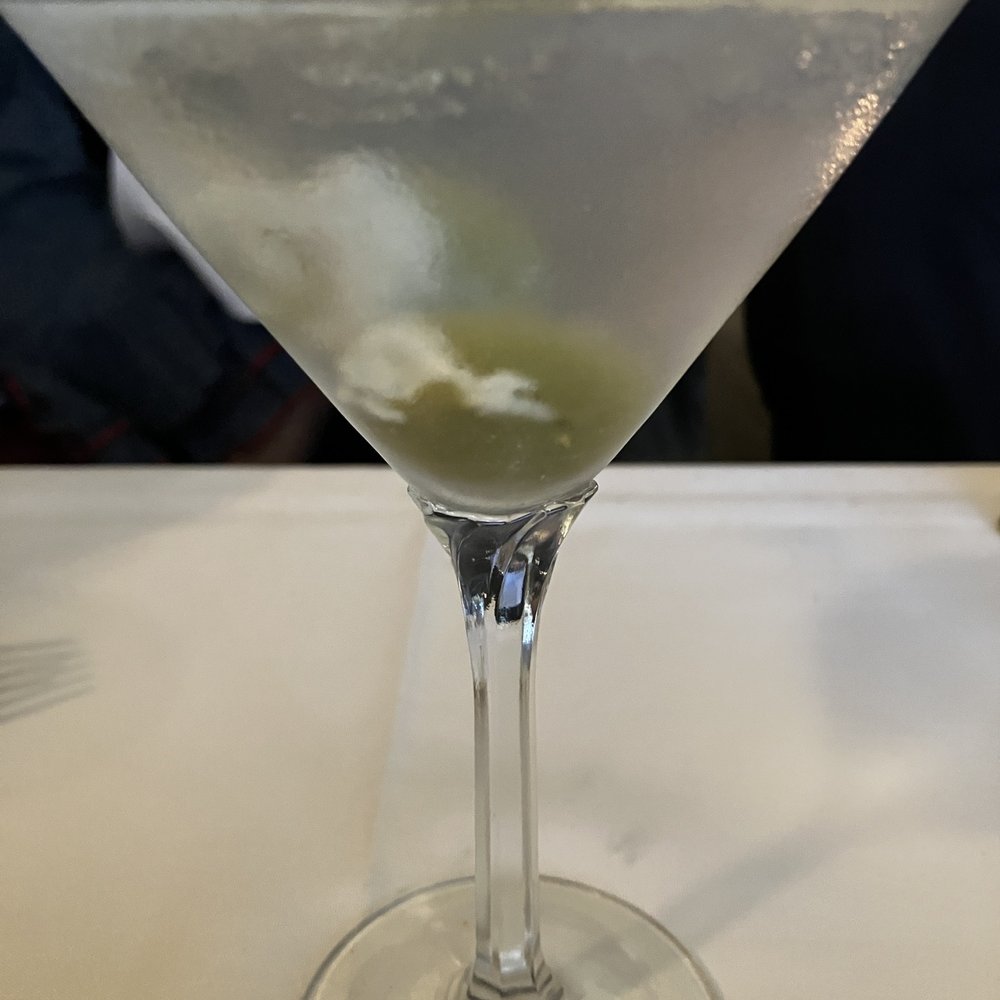 Le Deauville - Delicious martini. Blue cheese olives. of course - French Near Me - Lexington, Kentucky Le Deauville - Delicious martini. Blue cheese olives. of course - French Near Me - Lexington, Kentucky