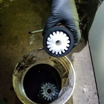RupCoe Plumbing, Heating & Air Conditioning - dirty filter in the bucket (not checked or mentioned by Rupcoe). changed by second service provider who got heating system up and running. - Plumbing Near Me - South Plainfield, New Jersey