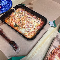 The new version of thin crust! Cold w no crust!!&