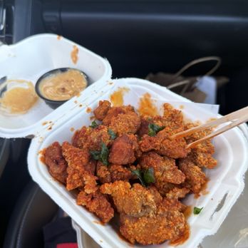 Bopomofo Cafe - Spicy Popcorn Chicken - Cafes Near Me - Irvine, California