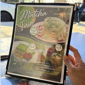 Takagi Coffee - Matcha menu for the Instagram crowd. - Japanese Near Me - Los Angeles, California Takagi Coffee - Matcha menu for the Instagram crowd. - Japanese Near Me - Los Angeles, California