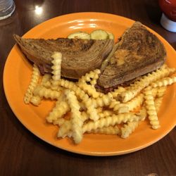 Village Inn - Reuben with fries