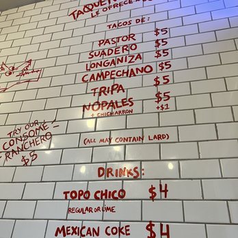 Taqueria Ramirez - Menu - Mexican Near Me - Brooklyn, New York Taqueria Ramirez - Menu - Mexican Near Me - Brooklyn, New York