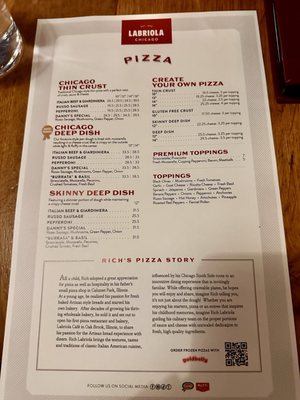 Menu photo 2 Labriola Chicago, IL Menu photo 2 Labriola Chicago, IL