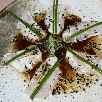 MOKO - Fluke appetizer was so good - Japanese Near Me - New York, New York