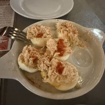 Gladstone's - Lobster Deviled Eggs - Seafood Near Me - Long Beach, California Gladstone's - Lobster Deviled Eggs - Seafood Near Me - Long Beach, California