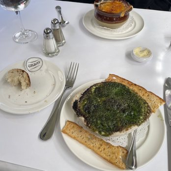 Orsay - French onion soup  Escargot - French Near Me - New York, New York