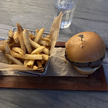 Paddlefish - Burger and fries - Seafood Near Me - Orlando, Florida Paddlefish - Burger and fries - Seafood Near Me - Orlando, Florida