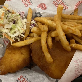 Sourdough Cafe - Fish and Chips with Coleslaw - Diners Near Me - Las Vegas, Nevada