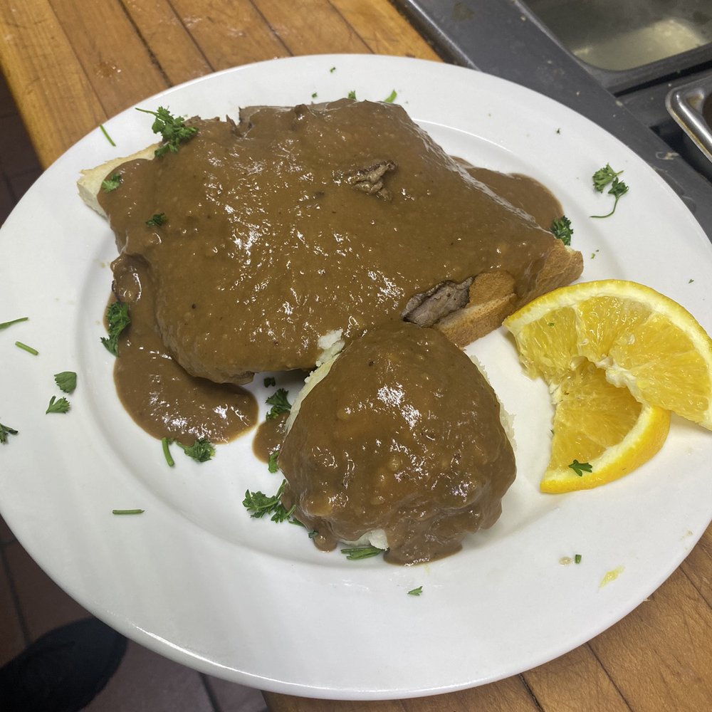 Diamond Grill Restaurant - a plate of meat and gravy - Diners Near Me - Salem, New Jersey Diamond Grill Restaurant - a plate of meat and gravy - Diners Near Me - Salem, New Jersey