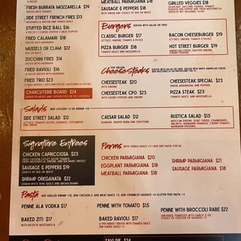 Side Street Dive - Pizza Near Me - Patchogue, New York