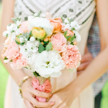 Rebelle Fleurs Event Design - My beautiful engagement bouquet - Florists Near Me - Huntington Beach, California