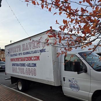 Sports Haven - Their truck parked outside with contact information. - Sporting Goods Near Me - Salem, Virginia Sports Haven - Their truck parked outside with contact information. - Sporting Goods Near Me - Salem, Virginia
