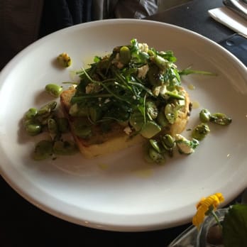Oak Room - Broad bean salad - Restaurants Near Me - Ashburton, VIC