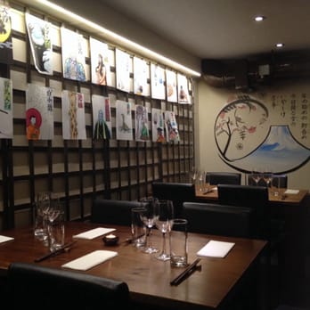 Banyi Japanese Dining - So many nice Japanese paintings on the walls! - Sushi Bars Near Me - Dublin, D