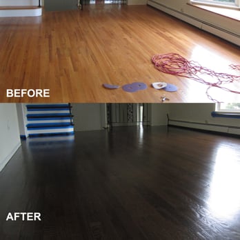 Red Oak On Top Minwax Jacobean On Bottom Yelp