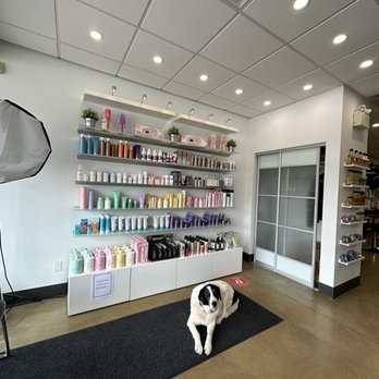 Mon Cheri Hair Salon - Beautiful products display - Hair Salons Near Me - Barrie, Ontario Mon Cheri Hair Salon - Beautiful products display - Hair Salons Near Me - Barrie, Ontario