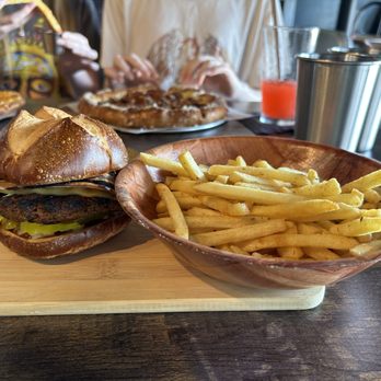 Pythagoras - BBQ Burger - Vegan Near Me - Sugar Land, Texas Pythagoras - BBQ Burger - Vegan Near Me - Sugar Land, Texas