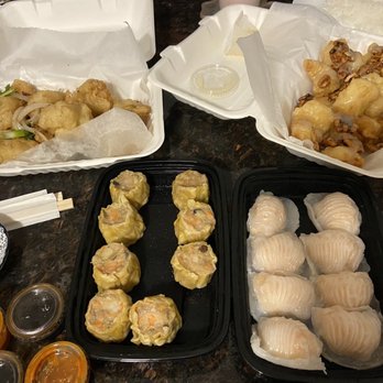 Epic Dumpling - Salt & Pepper Fish, Walnut Shrimp, Cantonese Shrimp Dumpling, Pork & Shrimp Siu Mai - Dim Sum Near Me - Sunnyvale, California