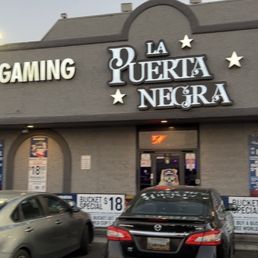 Exterior outside entrance of La Puerta Negra - Las Vegas, Nevada Exterior outside entrance of La Puerta Negra - Las Vegas, Nevada