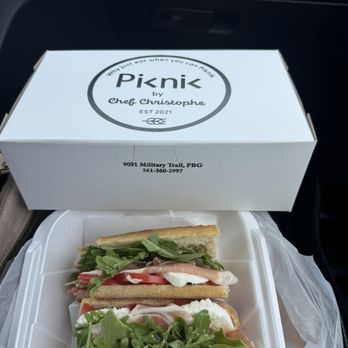Piknik by Chef Christophe - Napoli Sandwich - Sandwiches Near Me - Palm Beach Gardens, Florida Piknik by Chef Christophe - Napoli Sandwich - Sandwiches Near Me - Palm Beach Gardens, Florida