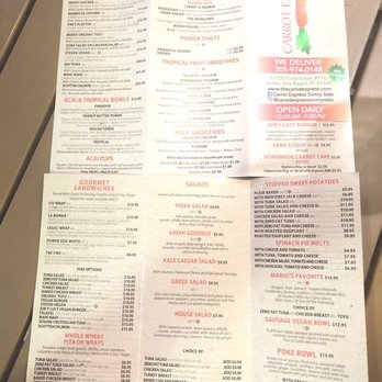 Sproutz - Menu - Salad Near Me - Sunny Isles Beach, Florida Sproutz - Menu - Salad Near Me - Sunny Isles Beach, Florida