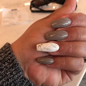 Varnish Lab - Gel polish with marble design. - Nail Salons Near Me - Playa Vista, California Varnish Lab - Gel polish with marble design. - Nail Salons Near Me - Playa Vista, California