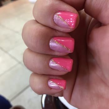 Pro Nails & Spa - Tracey is very talented. Pink gel nail art - Nail Salons Near Me - Sarasota, Florida Pro Nails & Spa - Tracey is very talented. Pink gel nail art - Nail Salons Near Me - Sarasota, Florida