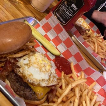Burger District  - Royal Smoked Burger - Burgers Near Me - Arlington, Virginia