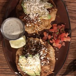Spicy Chicken Tostadas