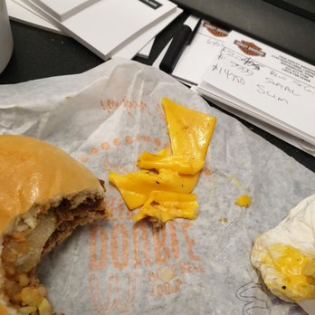 McDonald's - The trees I had to peel off on the burger I ordered with no cheese - Burgers Near Me - Washington, Utah