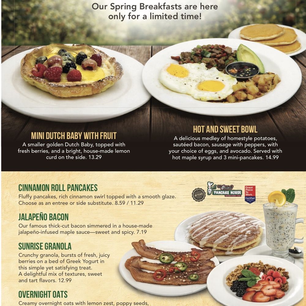 The Original Pancake House - Breakfast & Brunch Near Me - Plano, Texas The Original Pancake House - Breakfast & Brunch Near Me - Plano, Texas