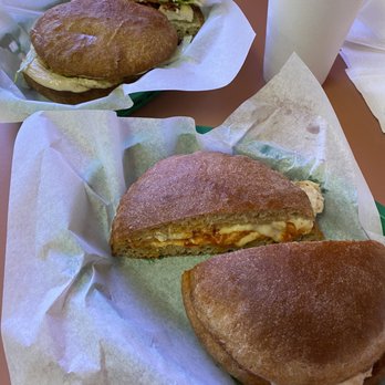 Sourdough Bread Deli - Top- Chicken Club Sandwich, Bottom - Chicken Parmesan Sandwich. Really tasty! The bread was amazing! We'll be back for sure! - New American Near Me - Plano, Texas