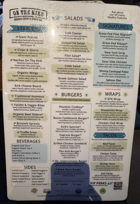 Menu photo 2 On the Kirb Houston, TX