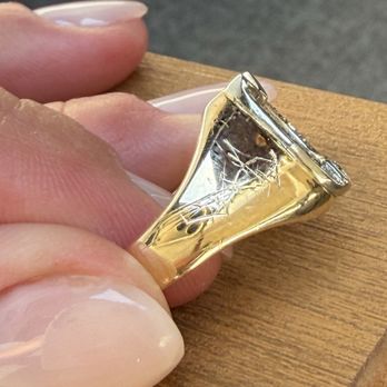 David's Fine Jewelry - The ring I traded in that he damaged on purpose after calling him out - Jewelry Near Me - Los Angeles, California David's Fine Jewelry - The ring I traded in that he damaged on purpose after calling him out - Jewelry Near Me - Los Angeles, California