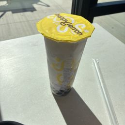 Ube Smoothie With Boba Ube Smoothie With Boba