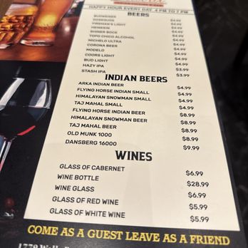New Sitara - I'm Indian beers - Indian Near Me - Austin, Texas