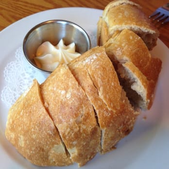 Backstreet Cafe - Warm sourdough roll - New American Near Me - Houston, Texas