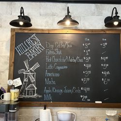 Hillcrest Bakery - Drinks Menu